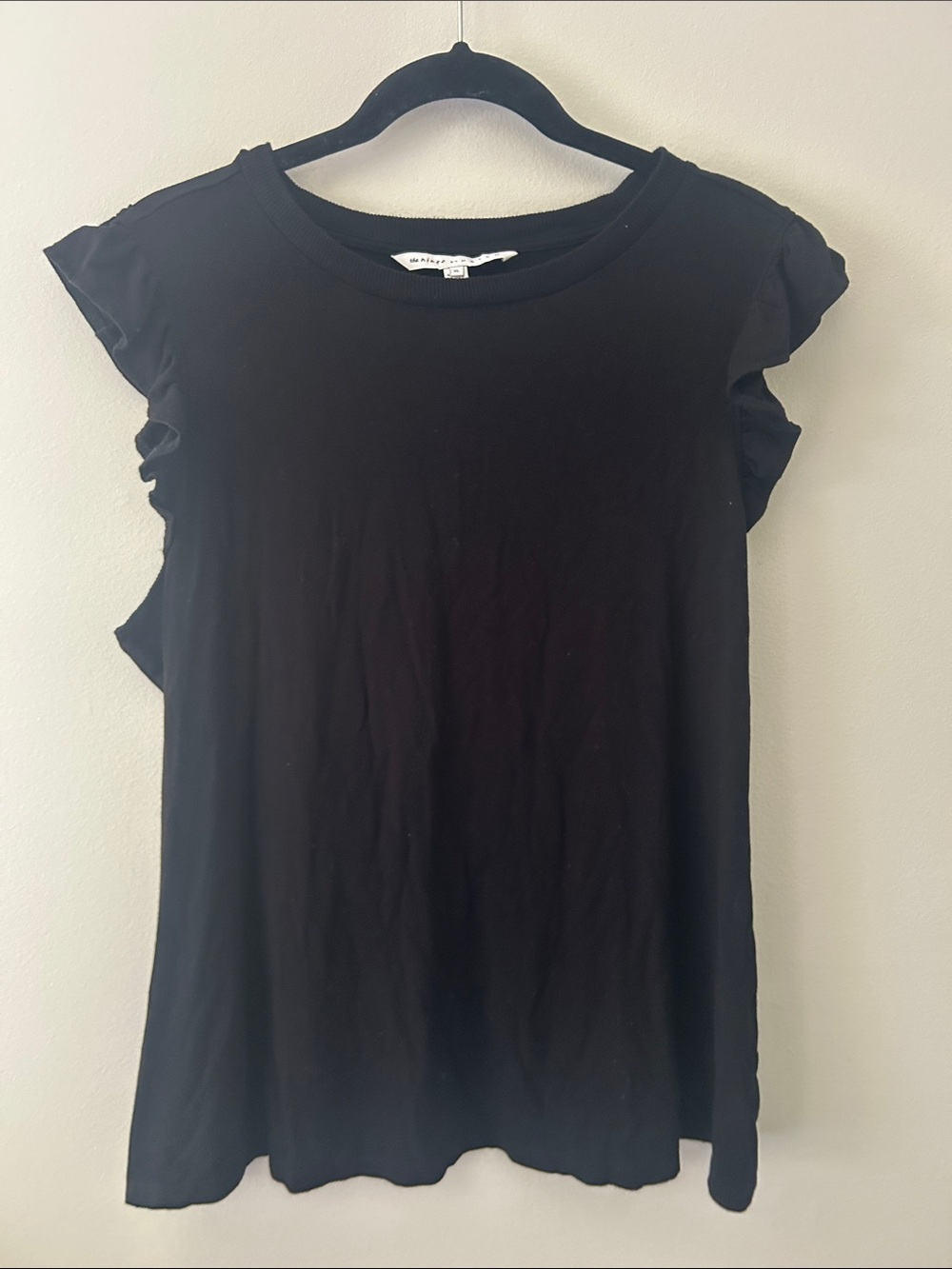The Nines by Hatch Maternity Ruffle Tank Top, Size XL